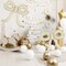 4 Pcs Bow Decorations Cream Bow Balloons for Girl Women Bow Themed Party Decorations Giant Foil Beige Balloons for Baby Shower Gender Reveal Decor Party Supplies